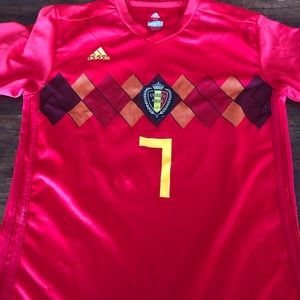 De Bruyne soccer jersey - Belgium home jersey